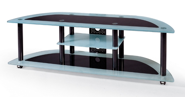 TV Stand with AV Shelves