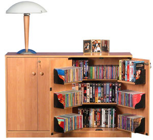 Double Video Cabinet