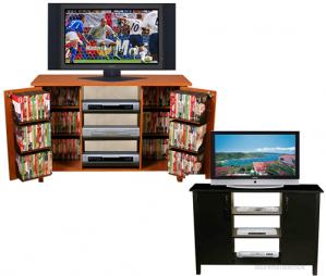 Venture Horizon 47-inch Two-In-One TV Stand / Media Cabinet