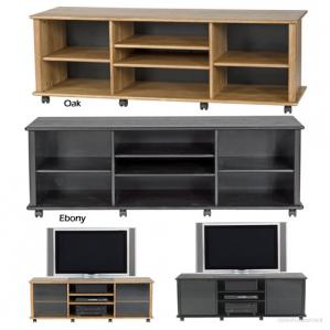 Wood Technology CMV-66 TV Component Stand