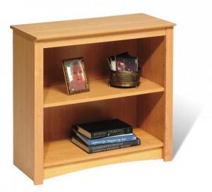Maple 2-shelf Bookcase