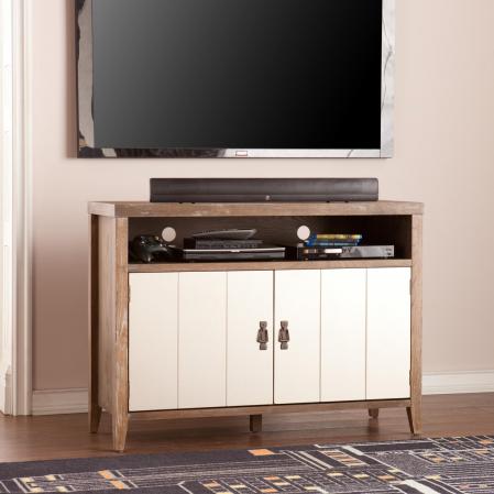 Heyburn Glam Industrial TV/Media Stand