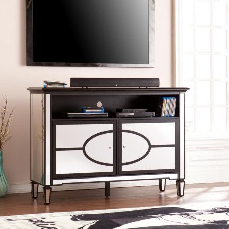 Aristo Mirrored TV/Media Stand