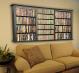 CD DVD Storage Triple Wall Mount Cabinet 