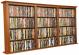 CD DVD Storage Triple Wall Mount Cabinet 