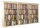 CD DVD Storage Triple Wall Mount Cabinet 
