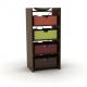 Duo TV and Audio Stand In Mocha - 3