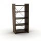 Duo TV and Audio Stand In Mocha - 4
