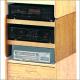 Modular Hardwood Oak CM-3 Storage Cabinet
