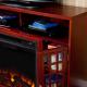 Holly & Martin� Akita Media Electric Fireplace-Mahogany - 2