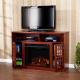 Holly & Martin� Akita Media Electric Fireplace-Mahogany - 3