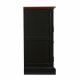 Holly & Martin� Savannah Media Electric Fireplace-Black and Walnut - 6