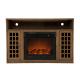 Holly & Martin� Mason Media Electric Fireplace-Weathered Oak - 4