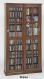 Glass Sliding, 2-Door Mission Media Cabinet �Hardwood Veneer