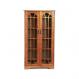 Window Pane Media Cabinet - Oak