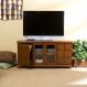 Apothecary Brown Mahogany Media Stand