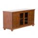 Apothecary Brown Mahogany Media Stand