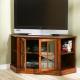 Thomas Walnut Corner Media Stand