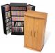 Tall Locking Media Storage Cabinet