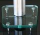Tempered Glass & Stainless Steel Speaker Stand