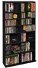Oskar 544 CD/276 DVD wood cabinet, Espresso