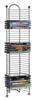 38 DVD/ Blu Ray Tower, Gunmetal color w/ metal balls