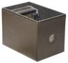 ML MM Stackable Crate, Espresso
