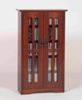 2-Door Media Wall Mount Cabinet W/ Glass doors