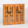 4-Door Media Wall Mount Cabinet W/ Glass doors