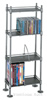 4-Tier Adjustable Multimedia Shelving