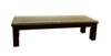 SL Series Rectangular Coffee Table with Glass Top