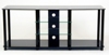 TV Stand with 5 AV Component Shelves for up to 65 inch Plasma, LCD or DLP TVs