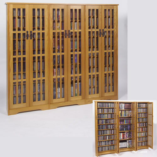 Mission Media Storage Cabinet