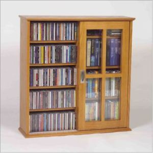 Sliding Door Mission Style Media Cabinet