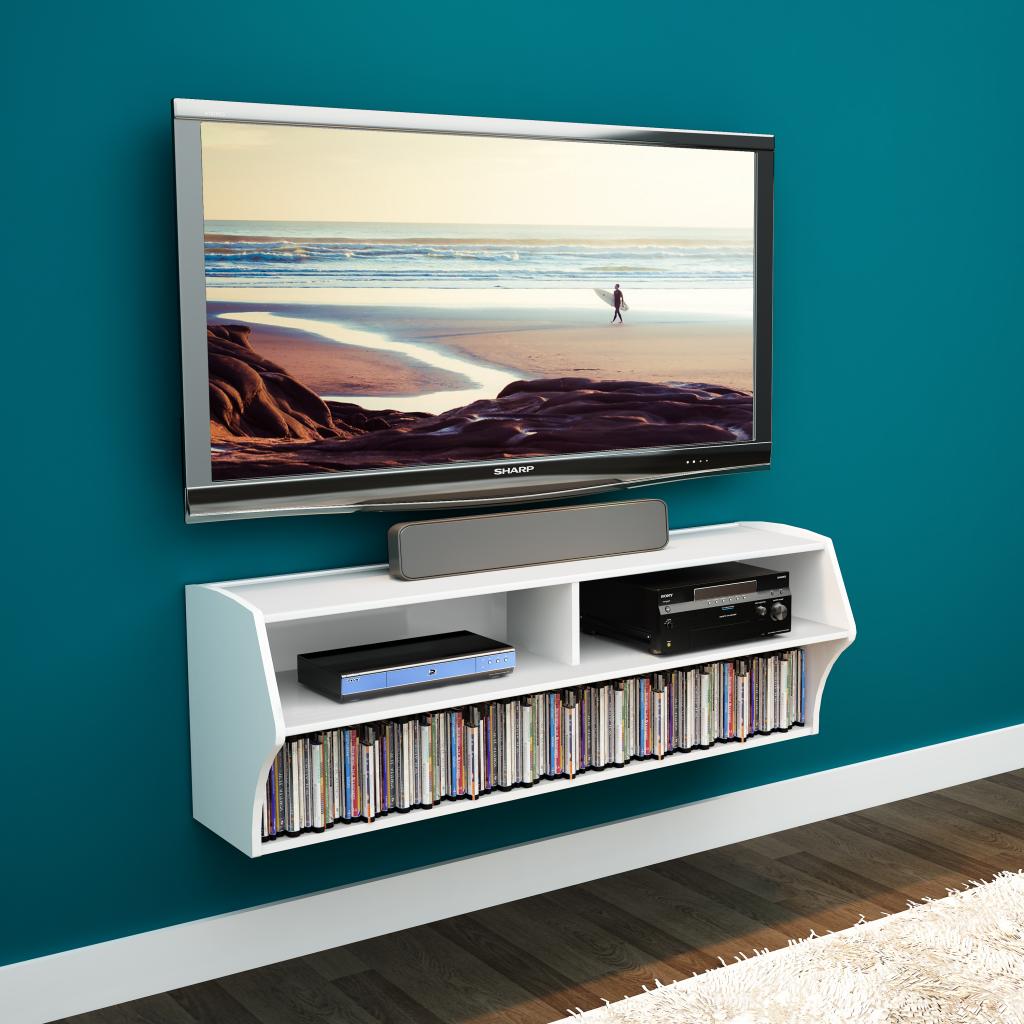 Espresso Altus Plus 58 Inch Floating Tv Stand White Altus Wall Mounted Audio Console 132 60