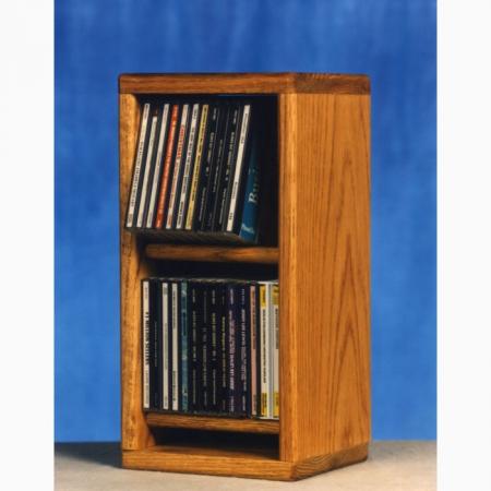 Solid Oak Dowel Cabinet For Cd'S