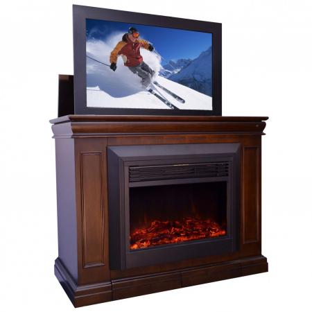 Conestoga Electric Fireplace TV Lift Cabinet