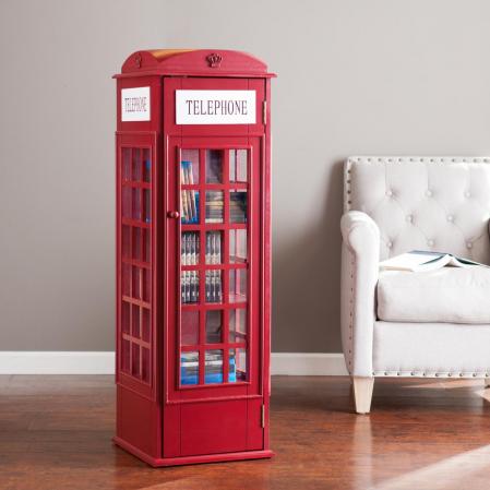 Phone Booth Storage Cabinet