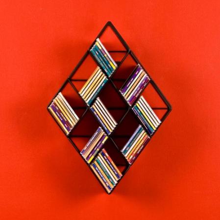 Wall Mount Cd Rack