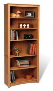 Oak 6-shelf Bookcase