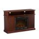 Holly & Martin� Fenton Media Electric Fireplace-Cherry - 5