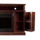 Holly & Martin� Fenton Media Electric Fireplace-Cherry - 7