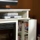 Holly & Martin� Fenton Media Electric Fireplace-Ivory - 2
