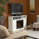 Holly & Martin� Fenton Media Electric Fireplace-Ivory - 3