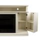 Holly & Martin� Fenton Media Electric Fireplace-Ivory - 8